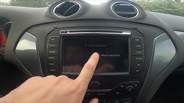 How to Perform Display Calibration in Ford Mondeo IV ( 2007 - 2014 ) - Calibrate Radio Display