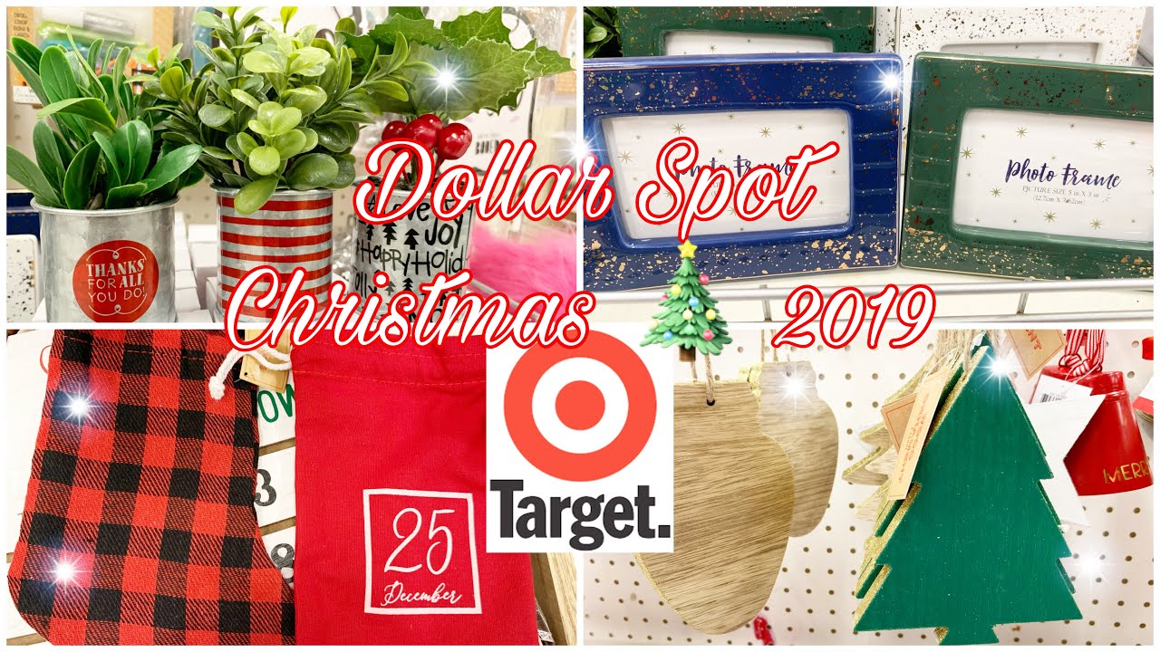 Target Dollar Spot Christmas 2019 🎄 Part 2 Shop With Me YouTube