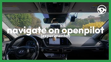 navigate on openpilot - comma three & hyundai sonata full drive