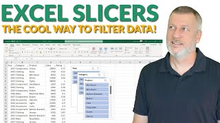 Excel Slicers - The Cool Way to Filter Data!