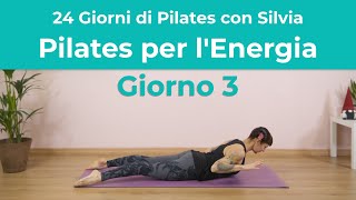 24 Giorni di Pilates con Silvia - Giorno 3 - Pilates per l'Energia | Esercizi di Pilates a Casa screenshot 4