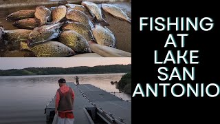 Crappie Fishing at Lake San Antonio part 2