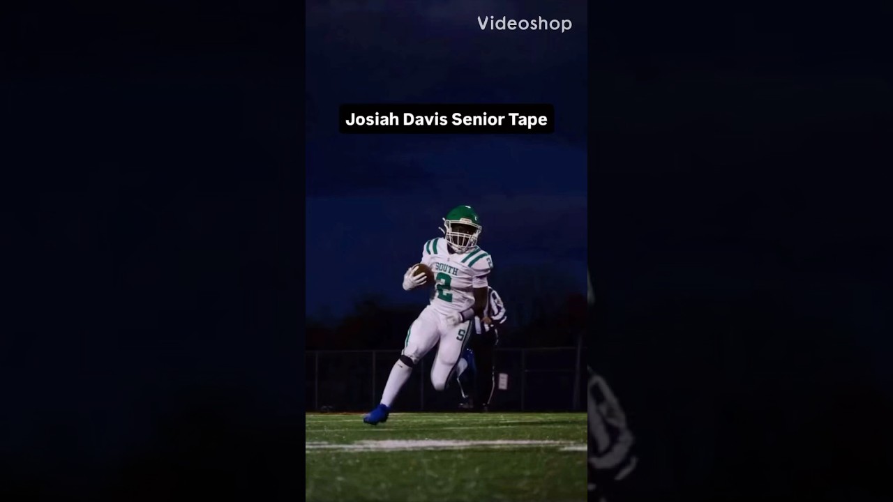 Josiah Davis Senior Tape #hsfootball #recruit #rb #hagerstown #maryland