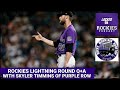 Colorado Rockies Lightning Round Q+A with Skyler Timmins (@RockyMtnRooftop)