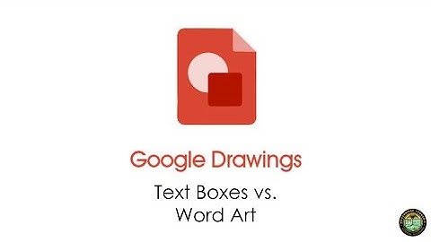 Google Drawings: Text Boxes vs. Word Art