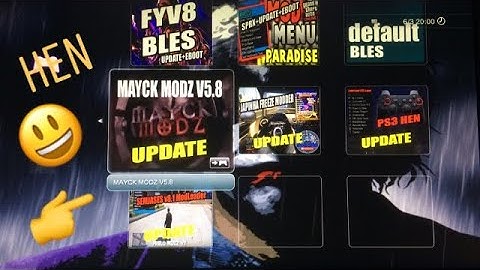 How to install mod menus {*Paradise + FYV7 + Extortion + ...*} (GTA 5 PS3) [HEN] 2020