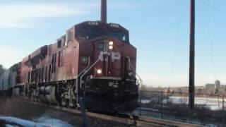 Eastbound Potash train at Sunalta
