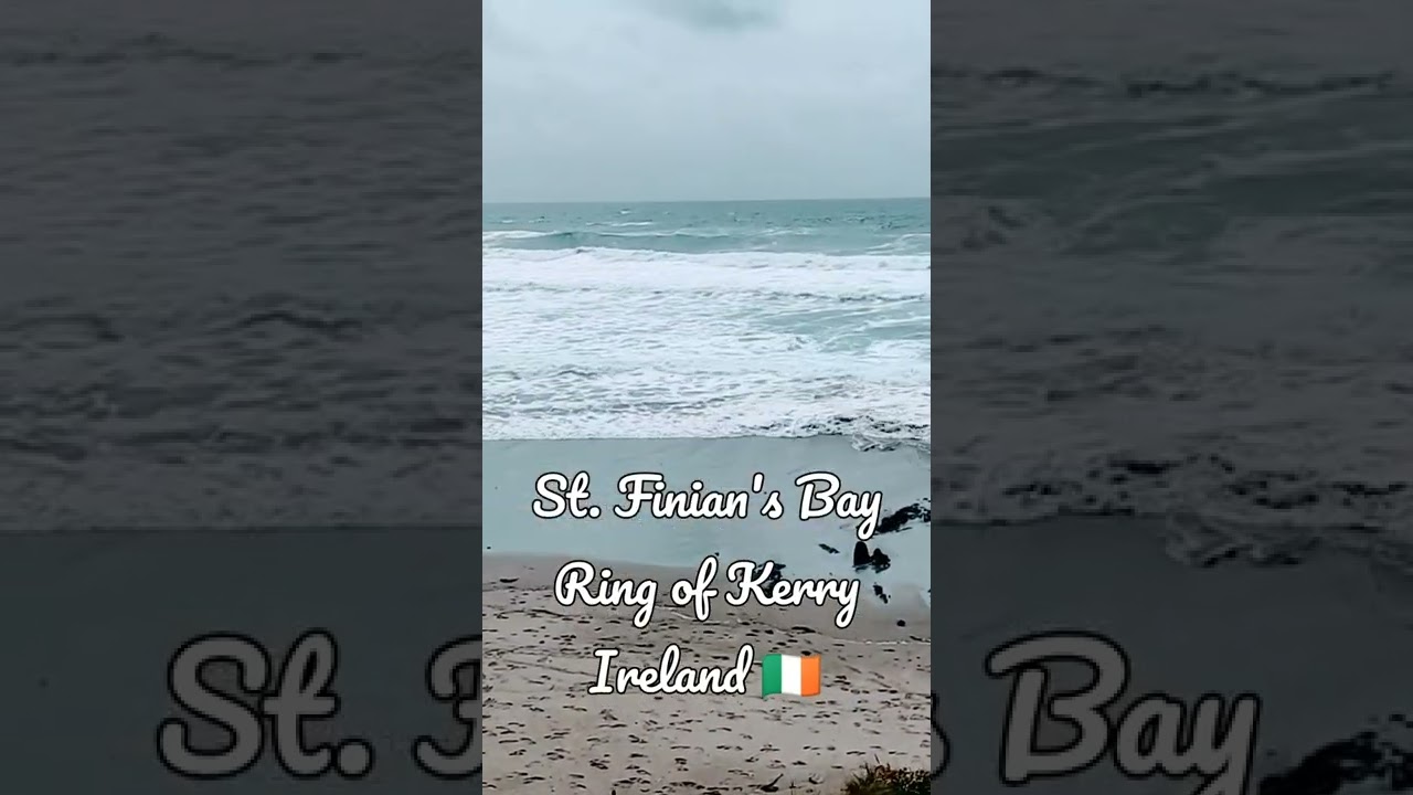 St. Finian's Bay at Ring of Kerry, Ireland | Exploring Ireland | Hidden Beach Skellig Ring