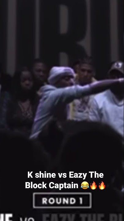 K Shine Vs Eazy The Block Captain K Shine vs Eazy The Block Captain - YouTube