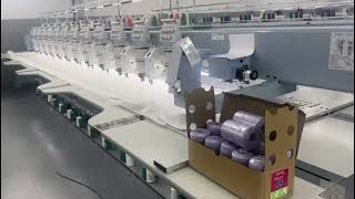 BARUDAN Automatic Bobbin Changer Device at Customer (Gimmil Malaysia)