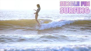 Longboard surfing in Japan｜Japanese surf girl Hiroka Yoshikawa