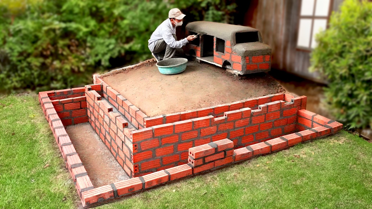 How to build rabbit cage combined with fish pond