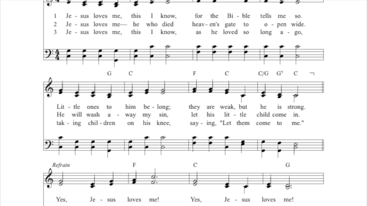Jesus loves me this I know Descant/Soprano Recorder playing YouTube