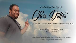Funeral Service for Chris Dattoo