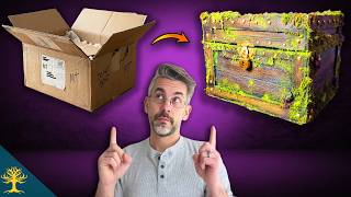 Making A Treasure Chest Out Of Cardboard