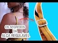 ALÇA REGULÁVEL|COMO FAZER|Truque de Costura sewing tip