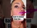 Back To School Glow Ups #shorts #backtoschool #makeupartist