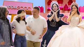 Blindfold Surprise to Moda2000 for my dress! | Planning My Quince EP 45