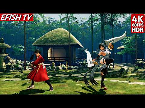 Takane Hibiki vs Iroha (Hardest AI) - Samurai Shodown