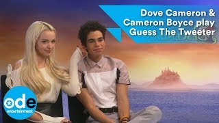 Dove Cameron & Cameron Boyce Play 'Guess The Tweeter'