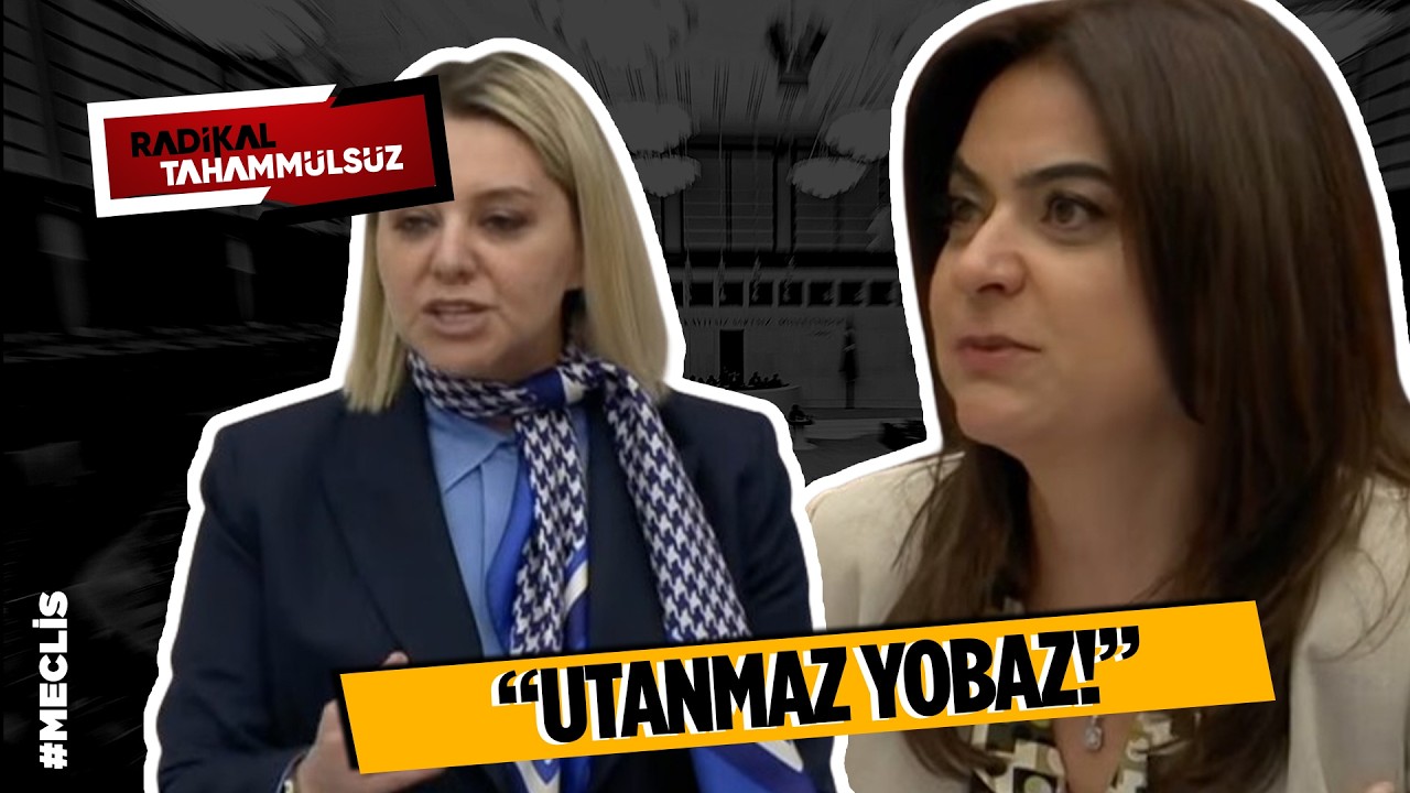 Meclis’te Kadın Vekiller Arasında Sert Kavga: “UTANMAZ YOBAZ!”