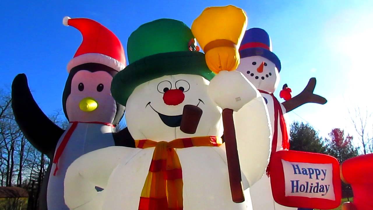 Airblown Christmas Display 2015