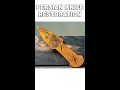 Restoring Old Persian Knife    #knife #restoration