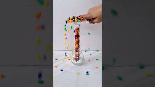 Jumping beads tower satisfying reverse shorts asmr viral @instantcrafts8265