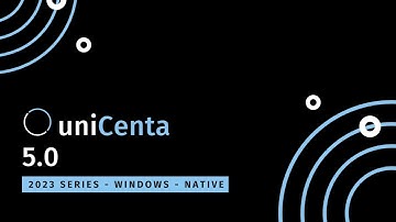 uniCenta 5.0  No More Java! uniCenta runs natively on Windows!