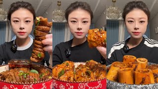 Mukbang Roll Intestine Belly Sea Conch Tail Belly