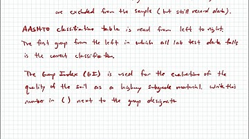Soil Classification Background Information