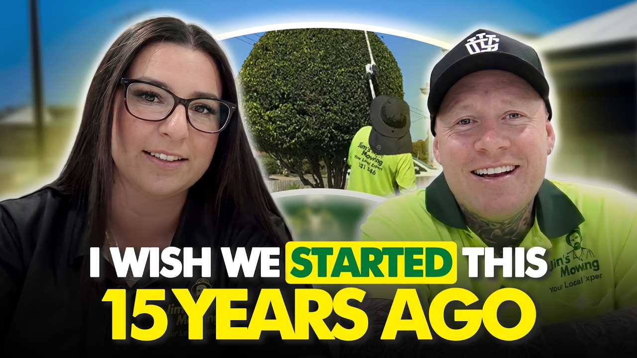 How a new couple hit nearly $7K a week mowing