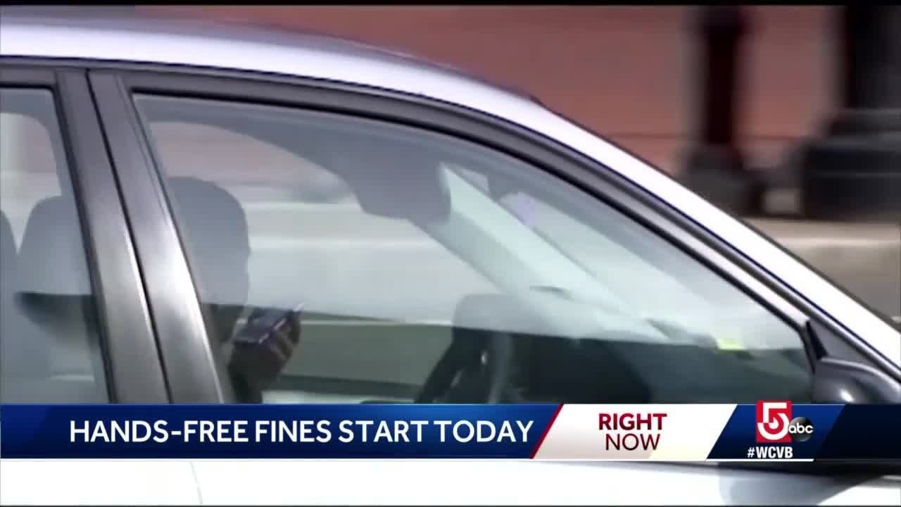 Fines for distracted driving start today