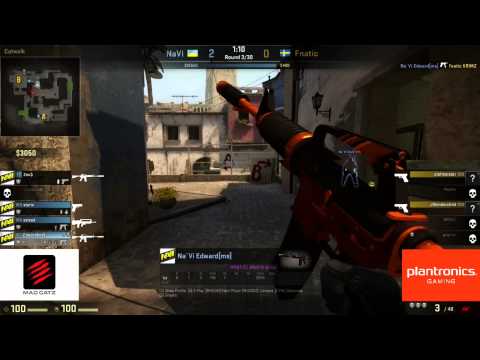 Pronax jumping burst glock headshot against Na'Vi ESWC 2014
