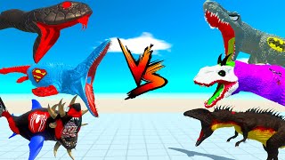 🛑 Live 🛑 ALL HERO DINOSAURS in BEST COMPILATION VIDEO - Animal Revolt Battle Simulator