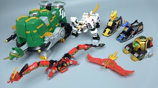 [SMP]Mighty Morphin Thunder megazord Wontiger Tor the Shuttle Jod Mega Tigerzord