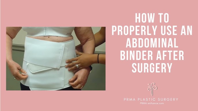 How To Wear An Abdominal Binder After Tummy Tuck 