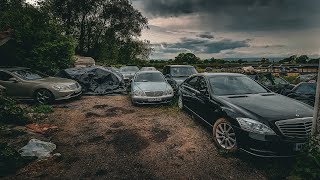 BARNFIND Car GRAVEYARD You Will NOT BELIEVE What we find | Rare MERCEDESBENZ