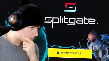 First Time Playing Splitgate (IT