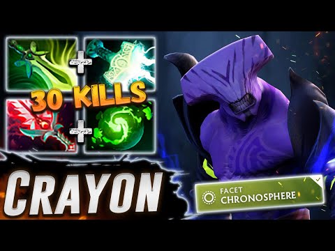 Crayon Faceless Void BASH GOD 30 Kills - Dota 2 Highlights & Guides TV