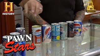 Celebrity Pepsi Limited Edition Cans | Pawn Stars Wealth