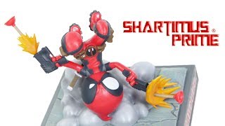 Alter Ego Deadpool Scottie Young Finders Keychain Holder Marvel Statue Review