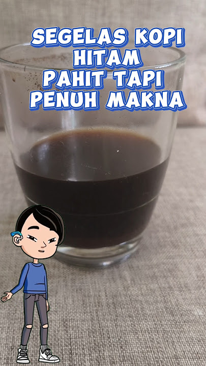 Segelas Kopi Hitam #fyp #viralshort #trends #popularshorts
