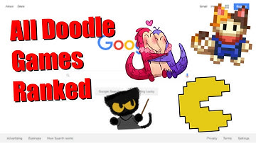 Ranking All The Google Doodle Games