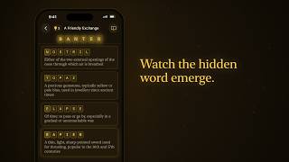 Lamplit: an acrostic puzzle game for iPhone, where every answer lights a letter screenshot 5