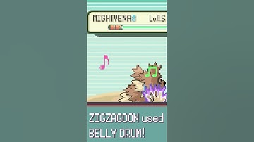 How I beat Pokemon Emerald with only a Zigzagoon