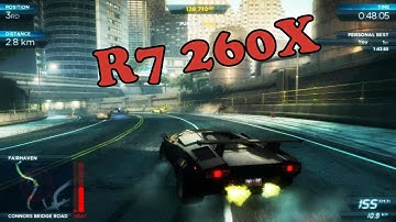 Need for Speed: Most Wanted Gameplay | Radeon R7 260X | Maxed Out 1080p
