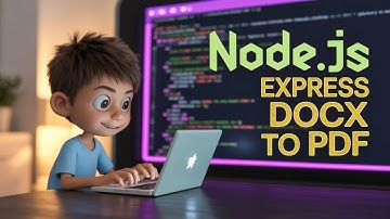 Node.js Express Project to Export Microsoft Word Docx to PDF Using Libreoffice Library in Browser