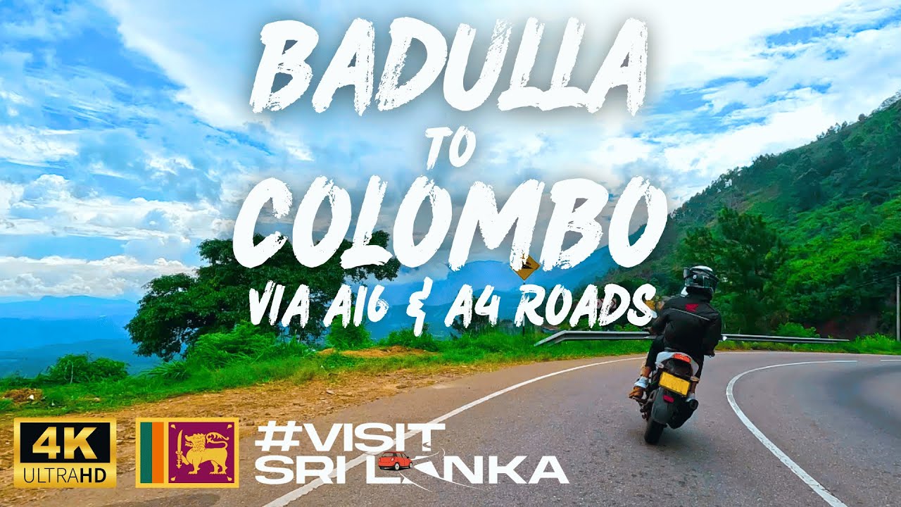 Badulla to Colombo | බදුල්ල සිට කොළඹ | A5, A16, A4