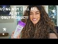 Not Your Mothers Curl Talk Gel - I Forgot ALL My Styling Products On My trip To Miami!